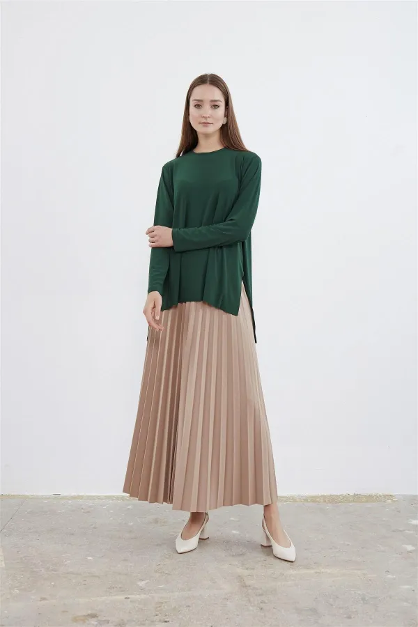 Joyce Basic Tunik ZÜMRÜT YEŞİLİ